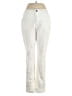 Garnet Hill Ivory Casual Pants Size 8 - photo 1