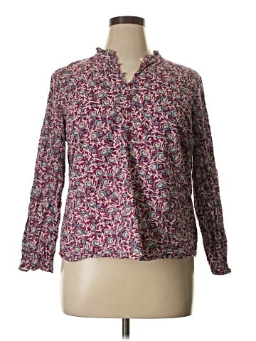 Talbots Outlet Long Sleeve Blouse (view 1)