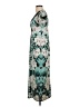 Style&Co Paisley Teal Cocktail Dress Size P (petite) - photo 5