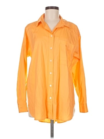 Ann Taylor LOFT Outlet Long Sleeve Button-Down Shirt (view 1)