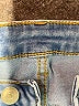 Shein Color Block Blue Jeans Size S - photo 4