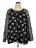 Torrid Black Long Sleeve Blouse Size 4X Plus (4) - photo 1