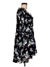Lulus 100% Rayon Black Blue 3/4 Sleeve Blouse Size M - photo 4