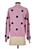 PREMISE Polka Dots Pink Pullover Sweater Size XS - photo 2
