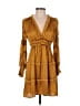 OPT Brown Casual Dress Size S - photo 1