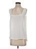 ModCloth 100% Recycled Polyester White Sleeveless Blouse Size S - photo 1