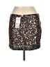 Gudi 100% Rayon Silver Brown Formal Skirt Size 10 - photo 2