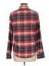 Chloe K 100% Cotton Plaid Red Long Sleeve Button-Down Shirt Size M - photo 2