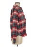 Chloe K 100% Cotton Plaid Red Long Sleeve Button-Down Shirt Size M - photo 4