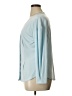 Halogen Blue Long Sleeve Blouse Size XL - photo 5