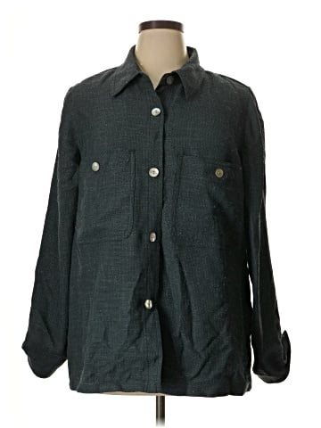 Travelsmith Long Sleeve Blouse (view 1)