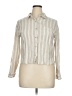 Thread & Supply Stripes Ivory Long Sleeve Button-Down Shirt Size XL - photo 1