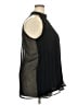 Say What? 100% Polyester Black Sleeveless Blouse Size 2X - photo 4