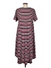 Lularoe Stripes Red Casual Dress Size M - photo 2