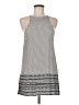 Blurr 100% Rayon Silver Black Casual Dress Size 6 - photo 1