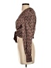 Zara Brown Long Sleeve Blouse Size S - photo 5