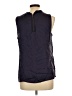 Ann Taylor Black Sleeveless Blouse Size L - photo 2