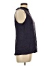 Ann Taylor Black Sleeveless Blouse Size L - photo 4