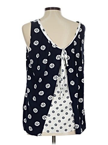 Kaari Blue Sleeveless Blouse (view 2)