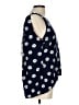 Kaari Blue 100% Rayon Blue Sleeveless Blouse Size L - photo 4
