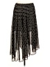 Club Monaco 100% Polyester Chevron-herringbone Black Formal Skirt Size 6 - photo 1