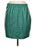 No Comment Solid Green Faux Leather Skirt Size S - photo 2