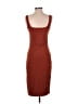 Express Solid Brown Cocktail Dress Size XS - photo 2