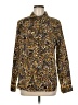 1.State Paisley Gold Long Sleeve Button-Down Shirt Size M - photo 1