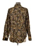 1.State Paisley Gold Long Sleeve Button-Down Shirt Size M - photo 2