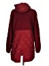 Lands' End 100% Polyester Burgundy Coat Size XS - photo 2