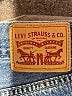 Levi's 100% Cotton Hearts Blue Jeans Size 24 waist - photo 6