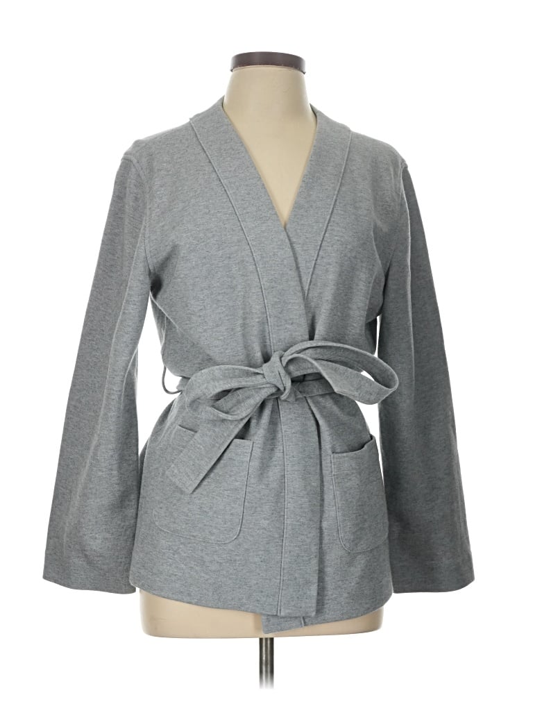 Pre-owned Jcrew Blazer Jacket In Gray