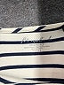Marled Stripes Ivory Short Sleeve Turtleneck Size XS - photo 7