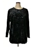 August Max Woman Black Long Sleeve Top Size 1X - photo 1