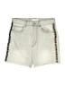 Étoile Isabel Marant Silver Denim Shorts Size EU (FR) 34 / US 2 - photo 1