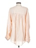 Commense Color Block Orange 3/4 Sleeve Blouse Size S - photo 2