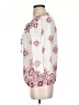 Maurices 100% Polyester White 3/4 Sleeve Blouse Size S - photo 5