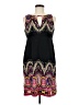 ECI Paisley Black Casual Dress Size 8 - photo 1