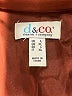 D&Co. Brown Jacket Size L - photo 6