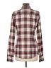 J.Crew Plaid Red Long Sleeve Button-Down Shirt Size 6 - photo 2