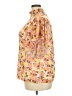 So It Is Floral Orange Short Sleeve Blouse Size 2X - photo 5
