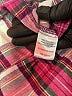 Garnet Hill Plaid Pink Jacket Size M - photo 7