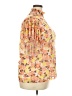 So It Is Floral Orange Short Sleeve Blouse Size 2X - photo 4