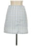 Shein 100% Polyester Plaid Blue Casual Skirt Size S - photo 2