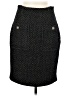 Blassport 100% Wool Tweed Black Wool Skirt Size 8 - photo 1