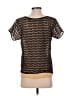 J.Crew 100% Polyester Black Short Sleeve Top Size XS - photo 2