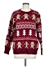Unbranded 100% Acrylic Burgundy Pullover Sweater Size M - photo 1