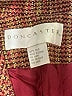 Doncaster Collection 100% Silk Tweed Brown Silk Blazer Size 14 - photo 6