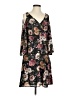 Alexia Admor 100% Polyester Floral Black Casual Dress Size XS - photo 1