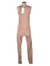 Lezat Solid Brown Jumpsuit Size XS - photo 2